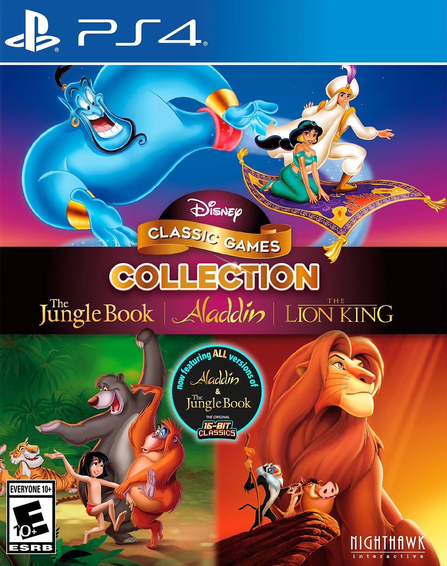 Disney Classic Games Collection (The Jungle Book, Aladdin, & The Lion King) (PS4)