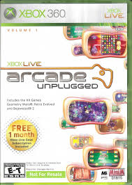 Xbox Live Arcade Unplugged Volume 1 (360)