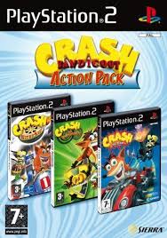 Crash Bandicoot Action Pack (PS2)