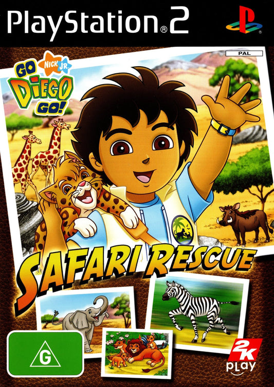 Go Diego Go Safari Rescue (PS2)