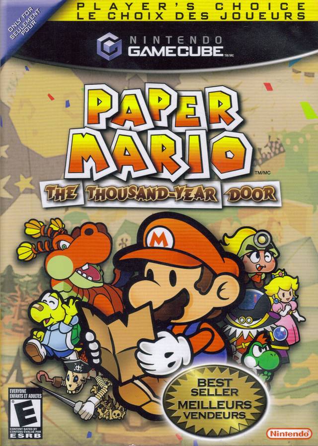 Paper Mario The Thousand Year Door (Player's Choice) (GCN)