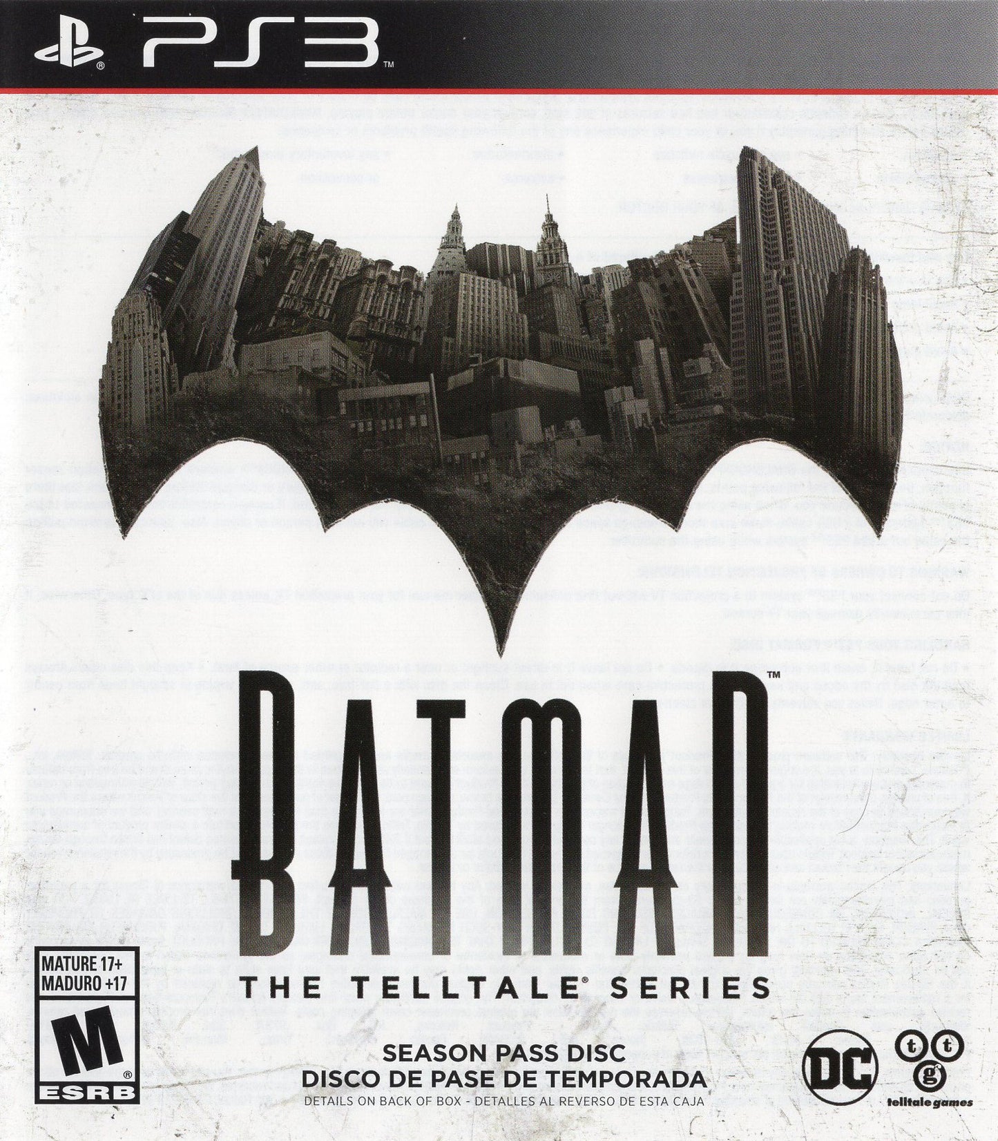 Batman: The Telltale Series (PS3)