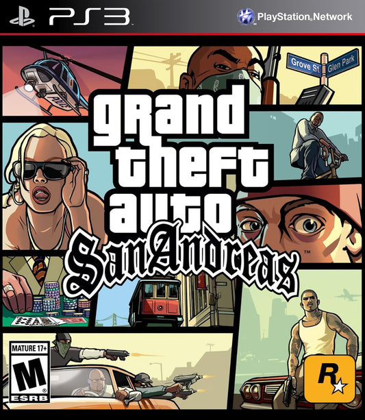 Grand Theft Auto San Andreas (PS3)