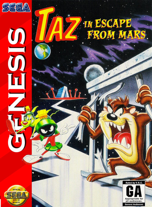 Taz in Escape from Mars